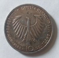 Münze 10 Deutsche Mark 1988 D Arthur Schopenhauer Nordrhein-Westfalen - Dormagen Vorschau