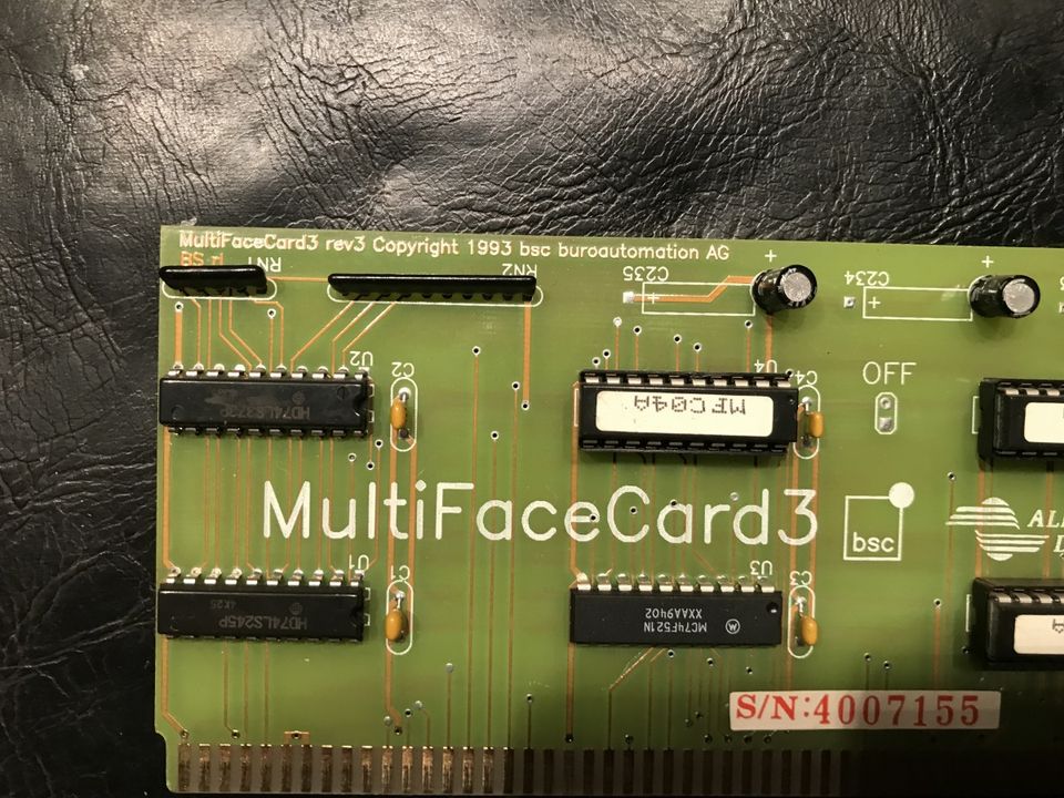 BSC / Alfa  MultiFaceCard III - Schnittstellen Erweiterung Amiga in Breckerfeld