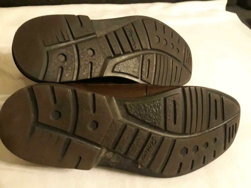 Sioux Klett Halbschuh dunkelbraun Größe 8 / 42 in Schlangenbad