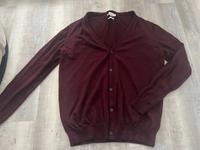 Neu Männer Strickjacke Gr L dünnes Jäckchen Business Bordeaux rot Thüringen - Erfurt Vorschau