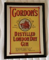 Gordons London Dry Gin Spiegel Bild in Rahmen Kr. München - Planegg Vorschau