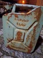 Kanister ddr 5liter Kraftstoff Metall Patina Rost Sachsen - Beucha Vorschau