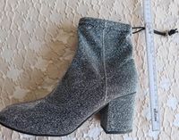 Damen Stiefeletten,  Silber -Glitzer Gr.39 Nordrhein-Westfalen - Enger Vorschau