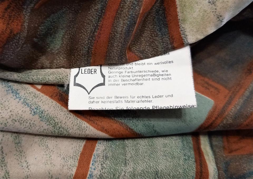 Damenjacke Lederjacke Schwarz von Maddox Gr. 38 Gebraucht in Stein