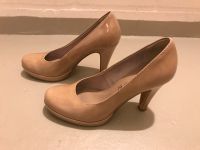 Pumps Schuhe beige Lackleder Tamaris 37 high heels Niedersachsen - Syke Vorschau