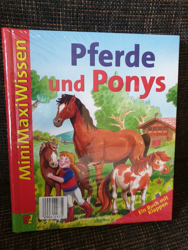 MiniMaxiWissen Pferde und Ponys Sachbuch ab 4 Jahren, NEU/OVP! in Schwarzenbek