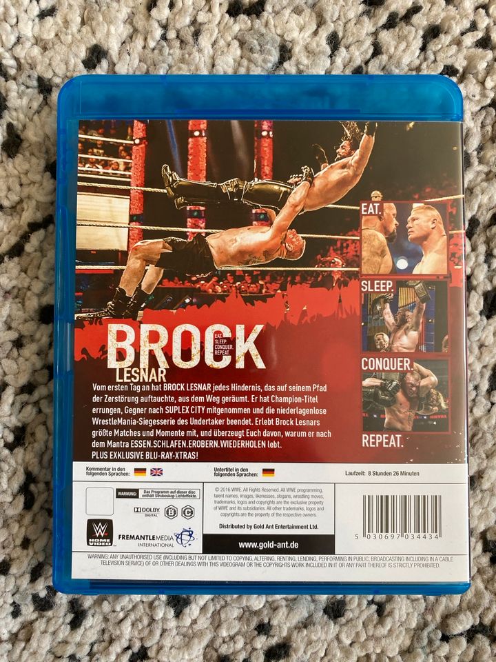 WWE Brock Lesnar Blue Ray Box in Leipzig