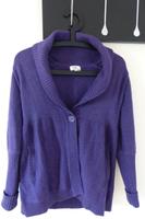 Gemütliche Schwangerschaftsstrickjacke  Umstands-Strickjacke lila Bielefeld - Senne Vorschau
