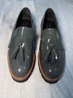 Loafers grau - Größe 39/40 Brandenburg - Michendorf Vorschau