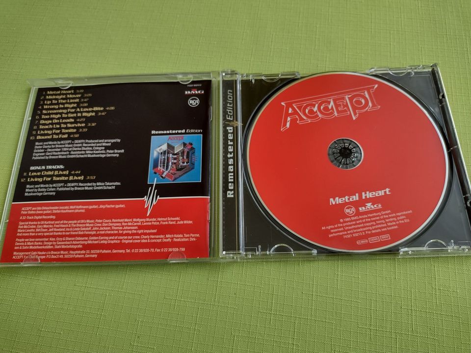 Accept 3 CDs in Berlin