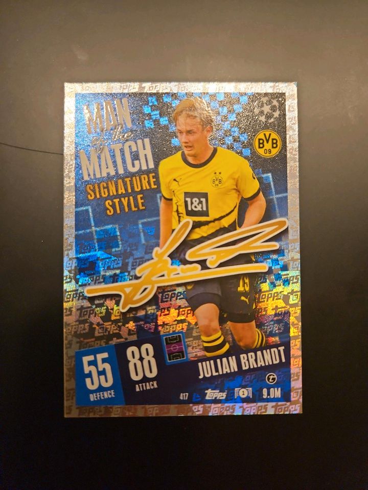 Match Attax Julian Brandt Signature Style in Falkenberg Oberpf