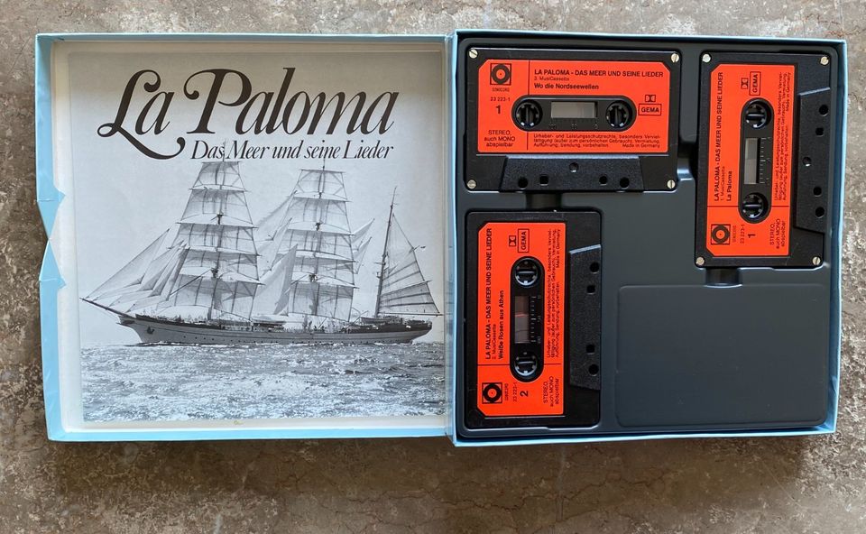 3 MC-Box: La Paloma Das Meer und seine Lieder – sonocord 23 223-1 in Lübeck