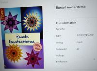 Suche as Buch "Bunte Fenstersterne" vom TOPP Bayern - Elsenfeld Vorschau