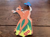 Vintage Retro Bambi Disney Papierbild von Schultüte 70 er Jahre Bayern - Röthenbach (Allgäu) Vorschau