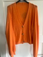 Cardigan Strickjacke orange Baumwolle eingeitsgrösse 36 38 40 Schleswig-Holstein - Neuengörs Vorschau