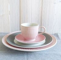 Greengate ALICE Gedeck Speiseteller Kaffeetasse Kuchenteller pink Niedersachsen - Hermannsburg Vorschau