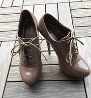 SDS Damen Plateau Lack High Heels Pumps mit Schnürung Bayern - Haibach Unterfr. Vorschau