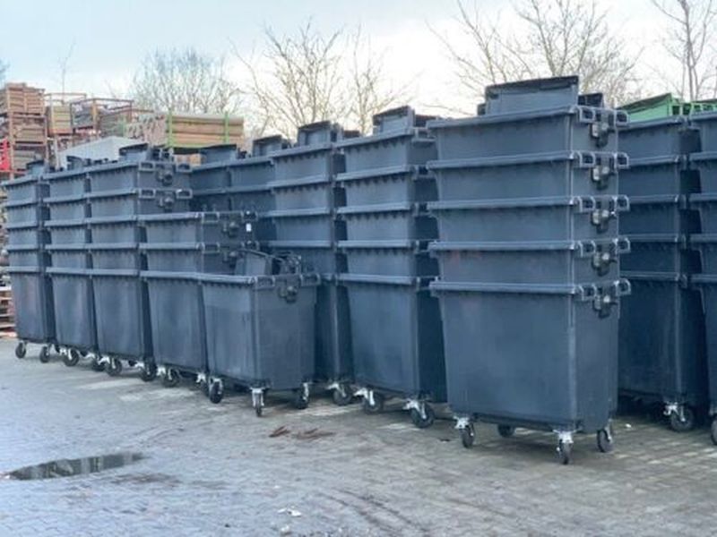 Müllcontainer MGB Mülltonne Schäfer 770l Müllgroßbehälter Müll in Hesel