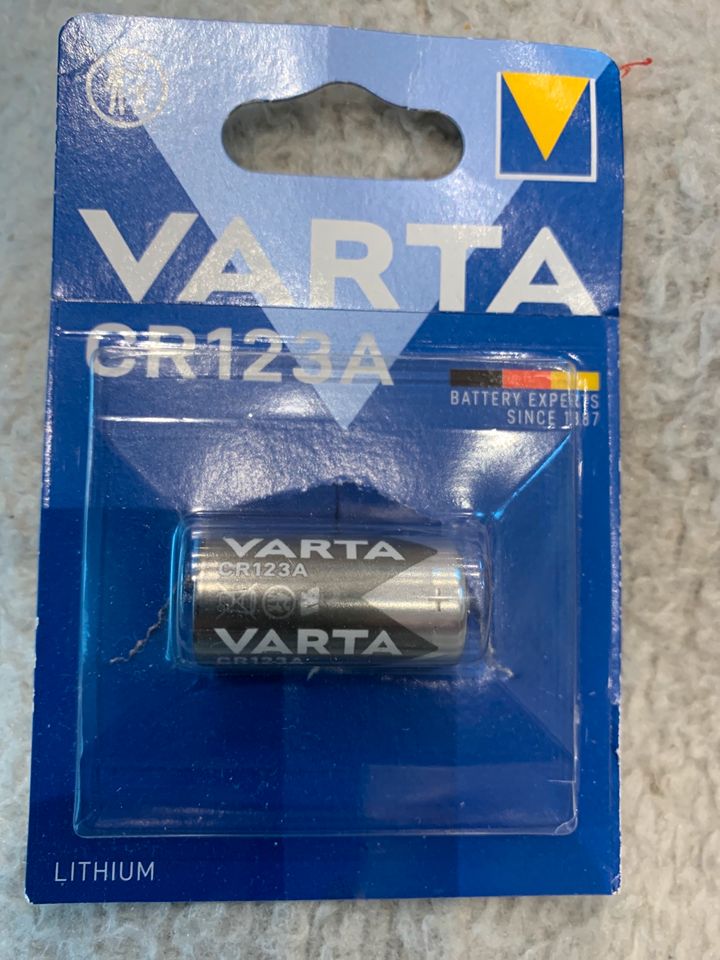 Batterie Varta CR123A in Homburg