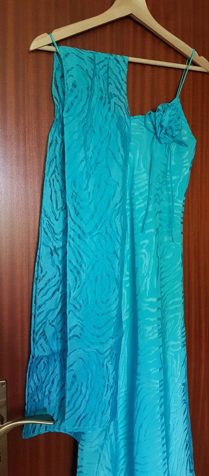 Festliches Kleid Sommerkleid Abendkleid türkis in Weyhe