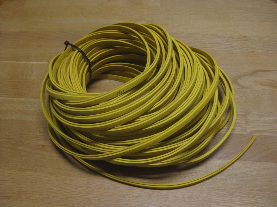 Siemens 3RX9010-0AA00 ASi- Profilleitung gelb,Gummi 2x1,5mm² -35m in Spelle