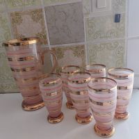 Glaskaraffe mit 6 Gläsern Bayern - Ilmmünster Vorschau