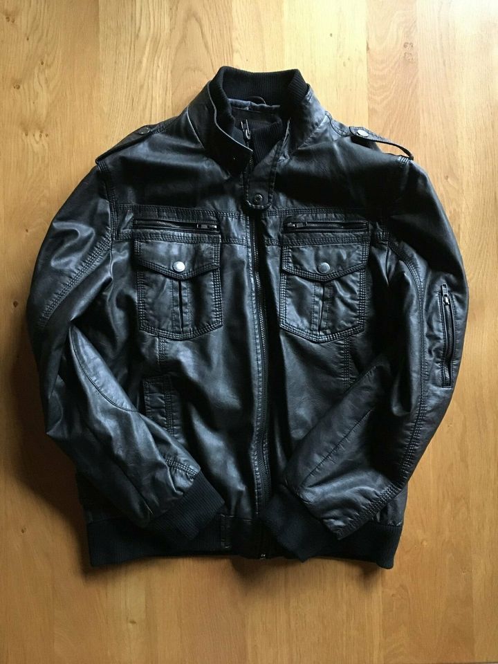 Lederjacke Herren Dunkelbraun Größe XL INDICODE WIE NEU!! in Werl