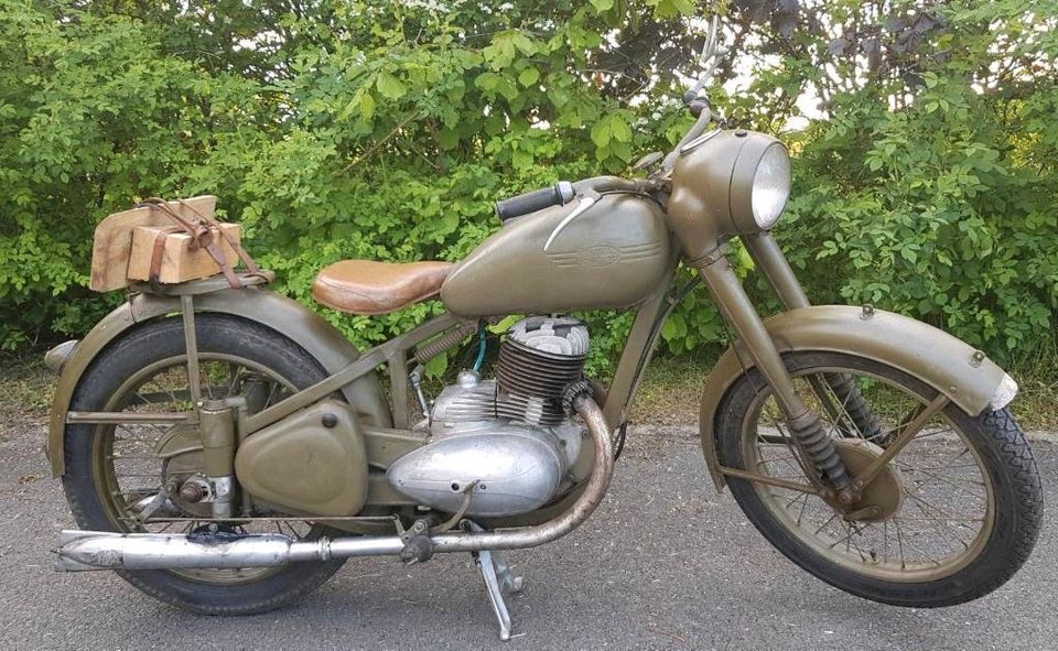 Jawa Perak 250 cm³, 1952, Originalzustand + Ersatzmotor für 353 in Leipzig