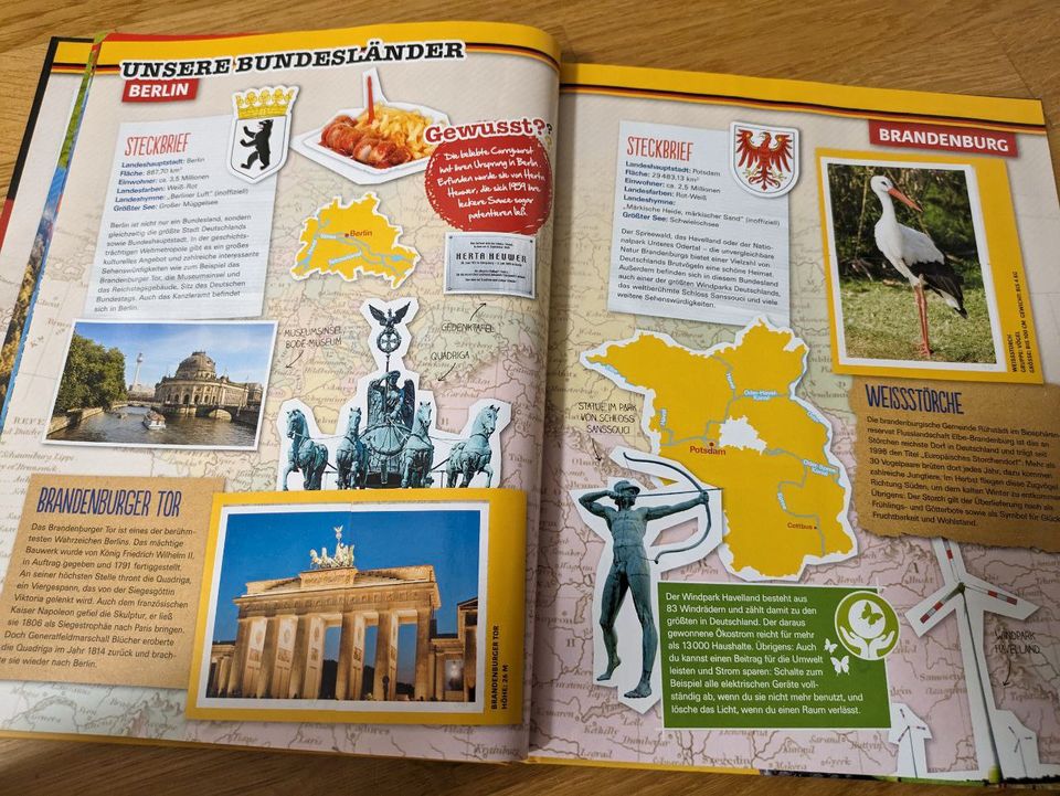 Rewe Unser Deutschland Sticker Album komplett 180 Bilder in Berlin