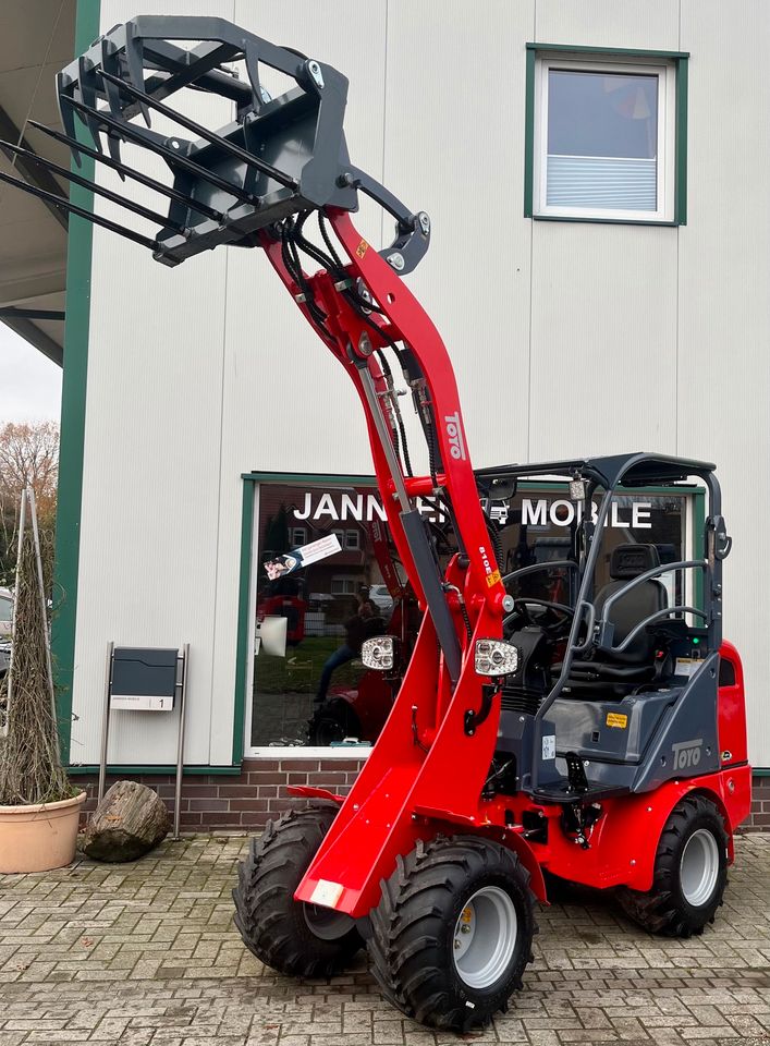 Toyo 810E Elektro Hoflader neues Modell mit Kubota Antrieb in Bad Zwischenahn