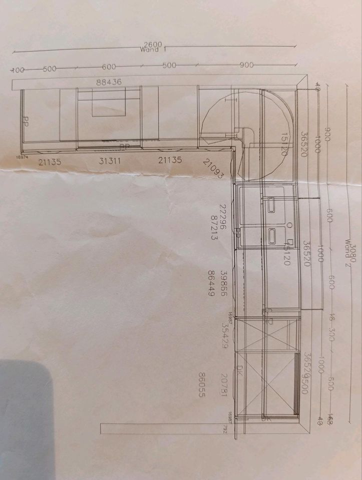 Einbauküche mit Miele Ofen/Ceranfeld in Berlin