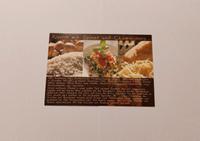 Rezeptpostkarte Risotto mit Spinat und Champignons Sachsen - Görlitz Vorschau