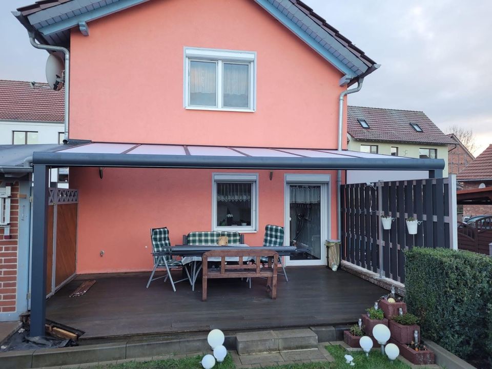 ALU Terrassenüberdachung - Carport - Pergola - Glasschiebewand in Nordhausen