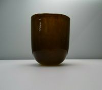 Vase Glas oval S - mundgeblasen - DUTZ-Kollektion Wiesbaden - Biebrich Vorschau