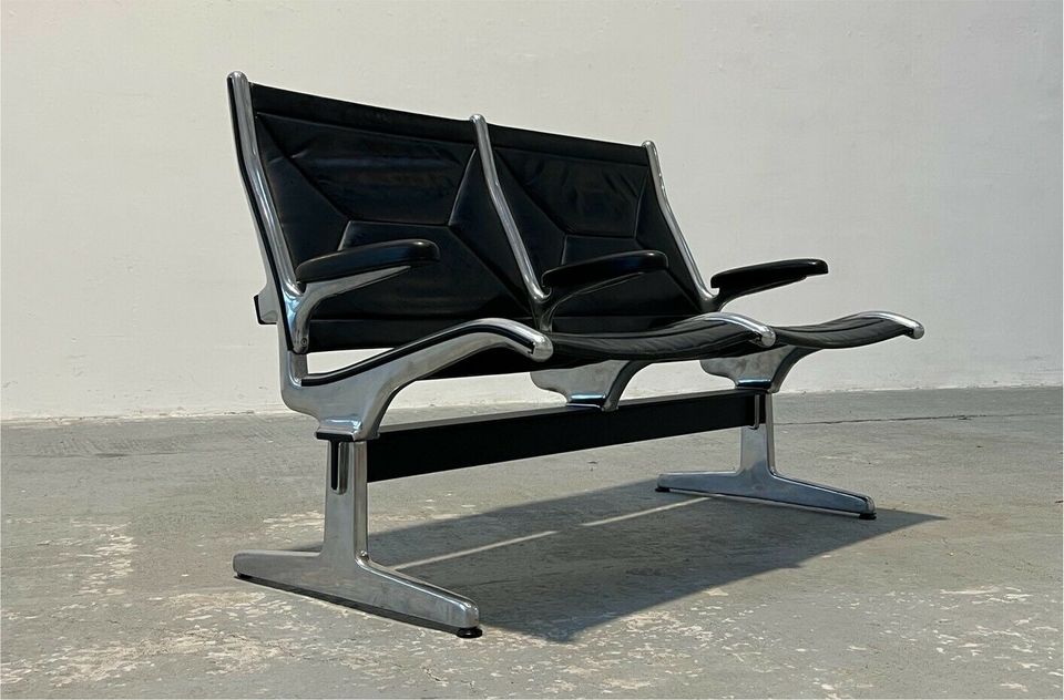 Eames Tandem Seating ETS Sitzbank 1962 Zweisitzer in Centrum