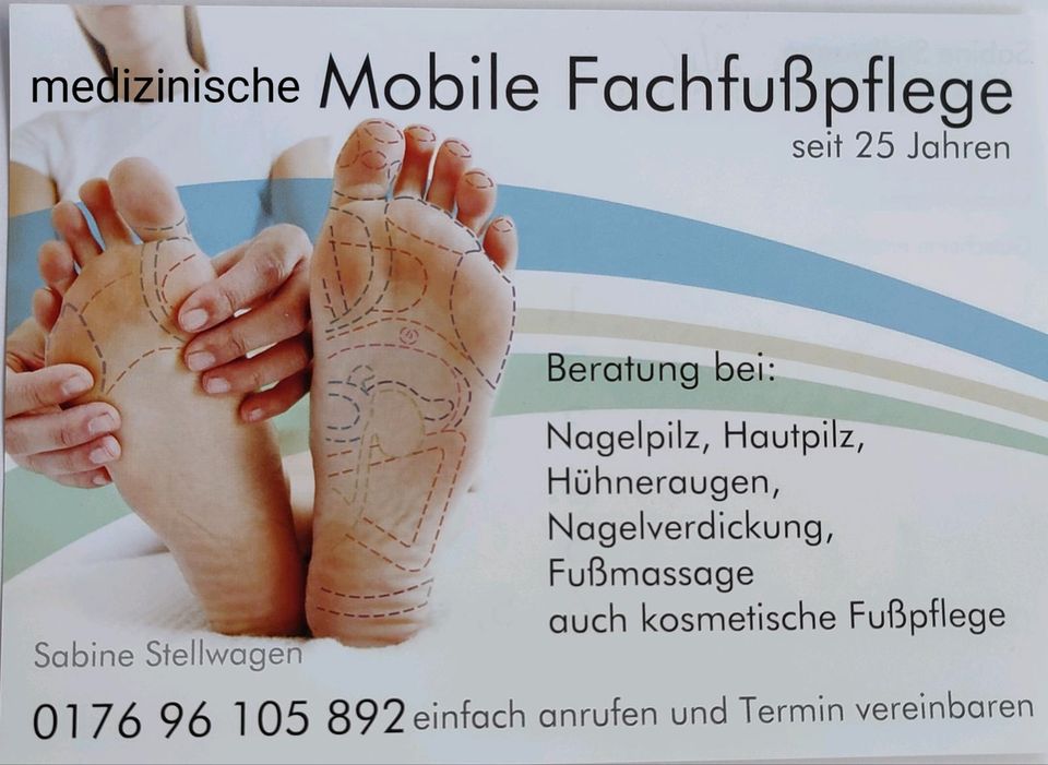Mobile medizinische Fußpflege,  Manicure in Bruchköbel