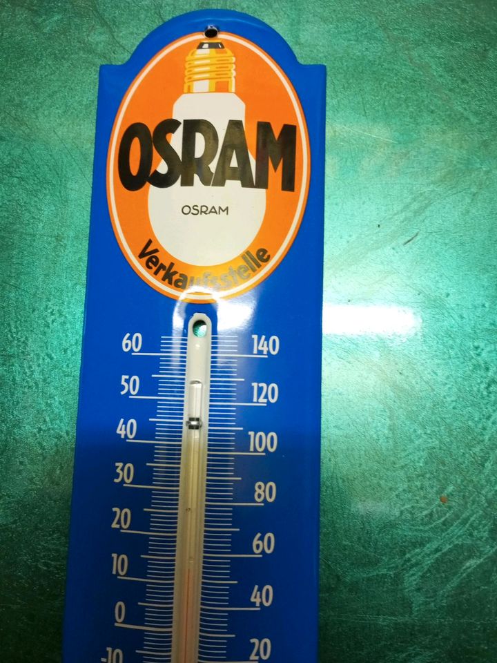 Osram Emaille Thermometer in Bonn