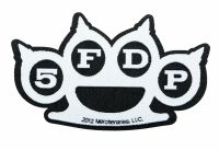 Five Finger Death Punch Aufnäher Knuckles Cut Out   FFDP Patch Nordrhein-Westfalen - Gescher Vorschau