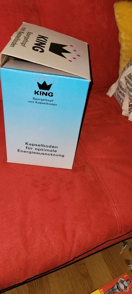 KING Spargeltopf mit Kapselboden - NEU in Nürnberg (Mittelfr)