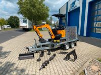 Minibagger BK1300JSR + Anhänger + Zubehör *17.218€ NETTO*BERGER KRAUS*KUBOTA*JOYSTICK*SCHENKWARM*SOFORT!* Hessen - Kassel Vorschau