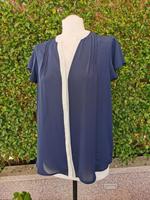 Primark Viskose Bluse Blusenshirt dunkelblau weiß Gr.38 Bayern - Ebermannstadt Vorschau