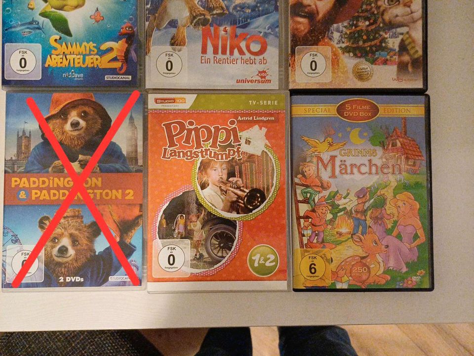 DVDs Kinder Sammys Abenteuer, Pippi Langstrumpf in Weissach im Tal