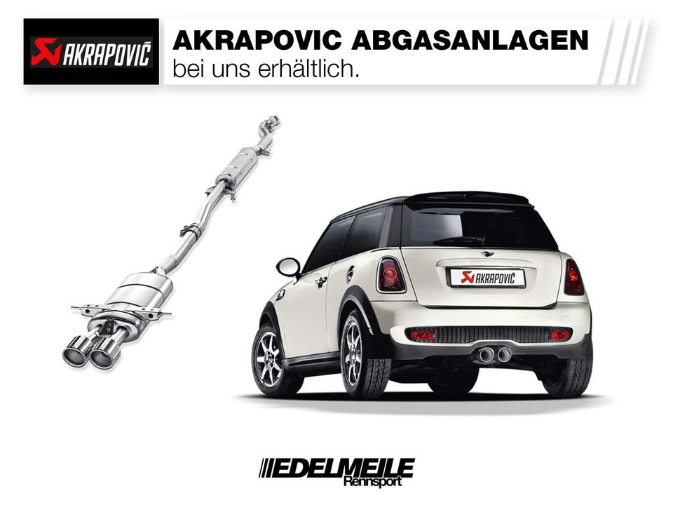 Akrapovic Abgasanlage ESD für Mini Cooper S JCW R56 R57 R58 R59 in Gießen