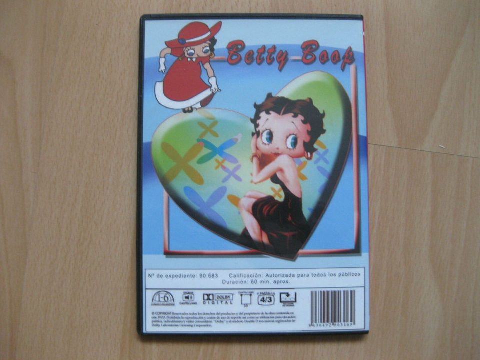 Betty Boop Collection 2 DVD auf Spanisch in Karlsruhe