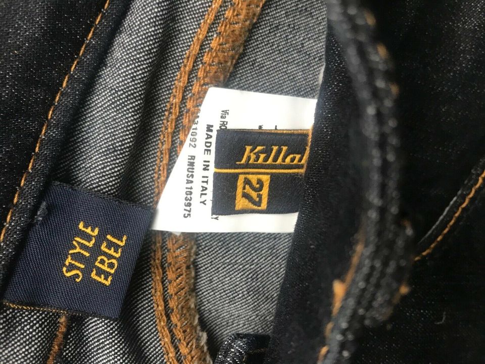 Killah Damen JEANS Made in Italy Gr. 27/S dunkelblau STYLE EBEL in Wiesbaden