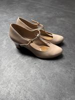Beige Lack Pumps in Größe 37 Leipzig - Lindenthal Vorschau