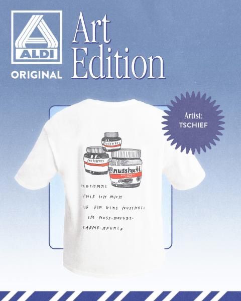 Aldi Nusskati T-Shirt Art Edition Kult Gr S (L) in Recklinghausen