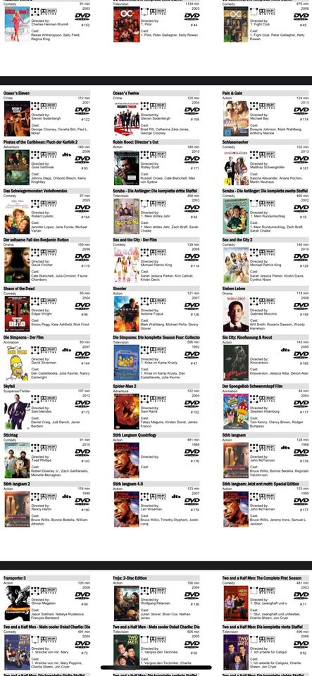 Filme ‼️ DVD und Blu-Ray zum tauschen FSK 16 in Erding
