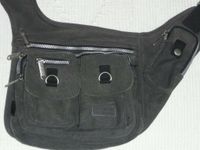 Handtasche aus Demin in grau Niedersachsen - Diepenau Vorschau