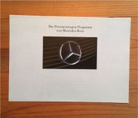 Prospekt Mercedes Benz Personenwagen-Programm R129 W126 Schleswig-Holstein - Boostedt Vorschau